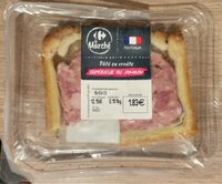 Pâté en croûte supérieur au jambon