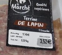 Terrine de lapin