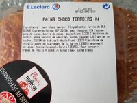 Pains choco terroirs x 4