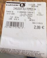 Chausson au pommes