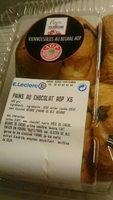 Pain au chocolat au beurre AOP
