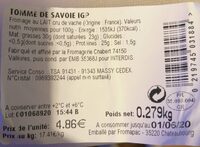Tomme de savoie