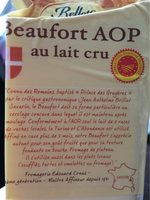 Beaufort AOP au lait cru