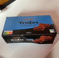 Trufas de chocolate con leche