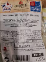 Saucisson sec