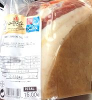 Quart de Jambon sec