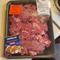 Beef carne picada