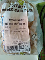 Pain brun sans gluten