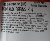 Pain aux raisins