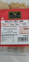 Aiguillettes poulet jaune