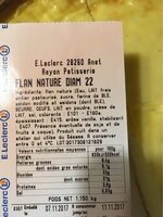Flan nature