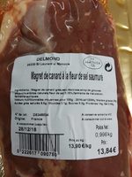 Magret de canard à la fleur de sel