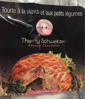 Tourte à la viande et aux petits légumes