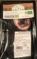 Poitrine roulee de porc tranchee