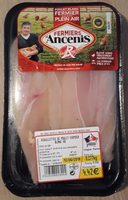 Aiguillettes de poulet fermer blanc x6