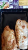 Filets de poulet avec peau saumurés et rôtis