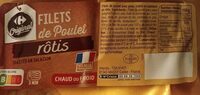 Filets de poulet rôtis