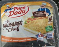Escalope de poulet milanaise crue