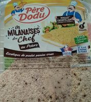 Les milanaises du chef au poivre