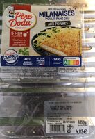 Escalopes milanaises aux poivres