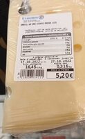Emmental AOP centre leckerc