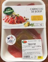 Carpaccio de boeuf
