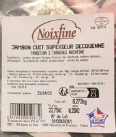 Jambon cuit superieur
