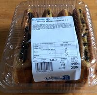 Suisses pepites chocolat x4