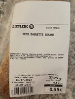 Demi baguette sesame