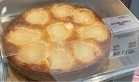 Tarte poire amandes 8 parts