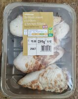 British roast chicken 4 breast fillets
