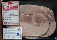 Jambon cuit supérieur au sel de Guérande sans sel nitrité