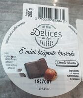 Beignets fourrés chocolat