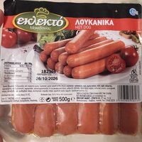 Λουκάνικα Hot dog