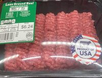 Lean ground beef