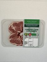 4 British Lamb Loin Chops