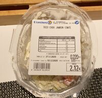Trio chou jambon comte
