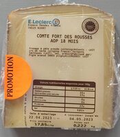Comté fort des rousses AOP 18 mois
