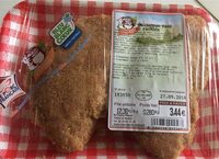 Haché de jambon pané au fromage