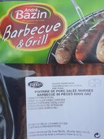Poitrine de porc salée marinée