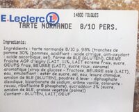 Tarte normande