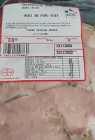Rôti de porc cuit