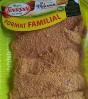 Escalope de veau milanaise, format familial