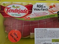 Roti de veau farci