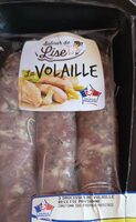 Saucisses de volaille recette paysanne