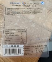 Brownies Chocolat