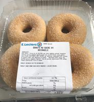 Donut au sucre 4x decongele