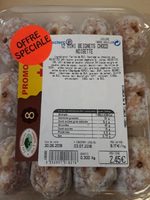 12 beignets chocolat noisette