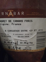 Magret de canard frais
