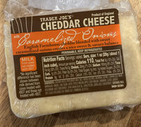 Cheddar Cheese with Caramelized Onions
